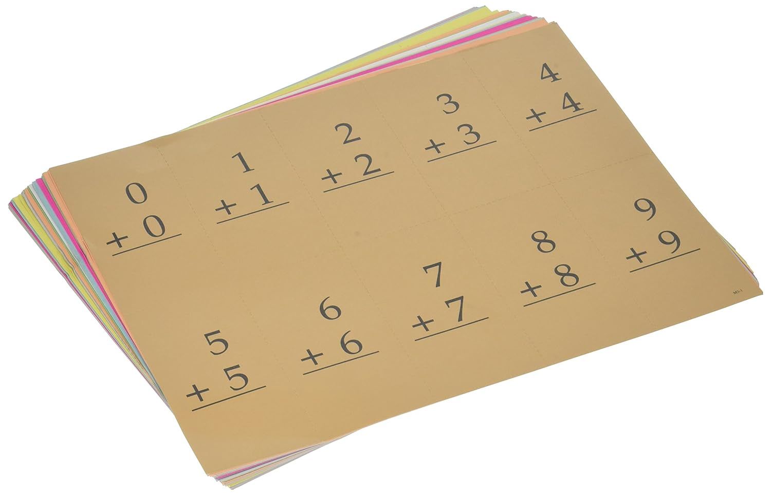 Saxon Math 3 Fact Card Set