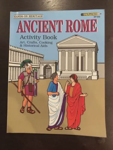 Used Ancient Rome Activity Book