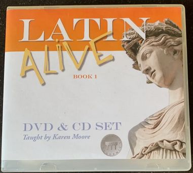 USED Latin Alive Level 1 CD and DVD Set