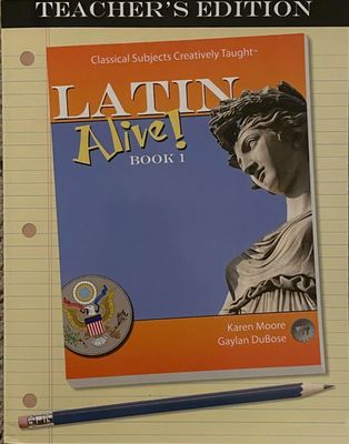 USED Latin Alive Teacher Edition - Book 1