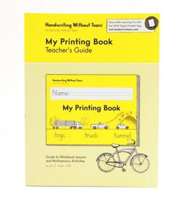 HWT MY PRINTING BOOK TEACHER&#39;S GUIDE
