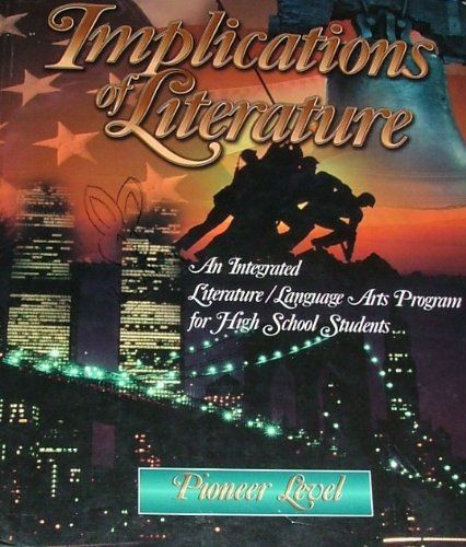 used Implications of Literature: Pioneer level, teacher&#39;s edition