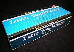 Used SPARKNOTES STUDY CARDS: LATIN VOCABULARY
