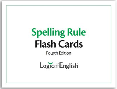 LOGIC OF ENGLISH SPELLING RULE FLASH CARDS