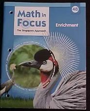 Used Math in Focus: Singapore Math Enrichment, Book B Grade 4