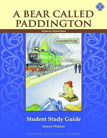 A Bear Called Paddington Student Guide Paperback