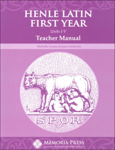 Henle Latin First Year Unit I-V, TE