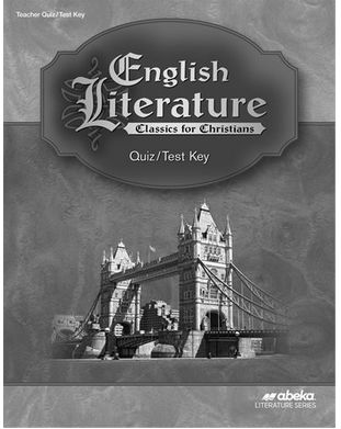 ABEKA ENGLISH LITERATURE 12 QUIZ/TEST KEY