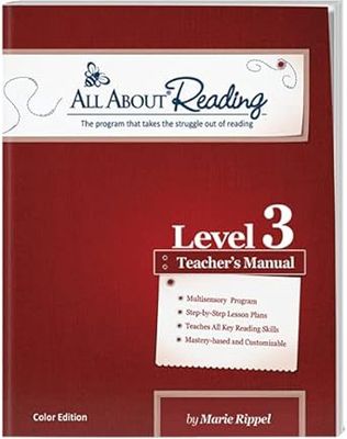 All About Reading Level 3 Teacher&#39;s Manual - Color Edition