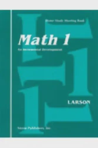 Saxon Math 1 part 1 only (student book)