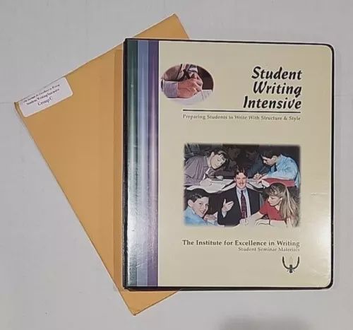 Used IEW Student Writing Intensive Level C Notebook and Handouts