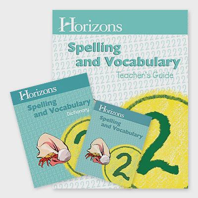 A/O HORIZONS GRADE 2 CORE  Spelling &amp; Vocab Box Set