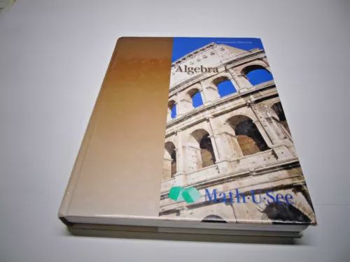 Math U See Algebra Instruction Manual Only
