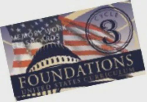 CLASSICAL CONVERSATIONS CYCLE 3 MEMORY WORK FLASHCARDS