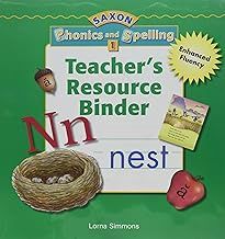 Saxon Phonics &amp; Spelling 1: Teacher Resource Binder