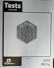 BJU Science 3 Tests 4th Edition