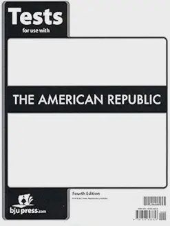BJU American Republic Tests 4th Edition