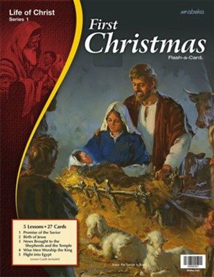 ABEKA FLASH A CARD: FIRST CHRISTMAS: LIFE OF CHRIST