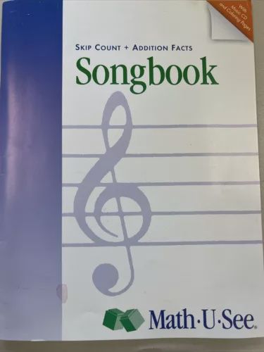 USED MATH U SEE SKIP COUNT CD &amp; BOOK