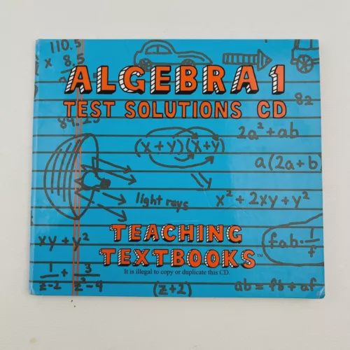 Algebra 1 Test Solutions CD Teaching Textbooks