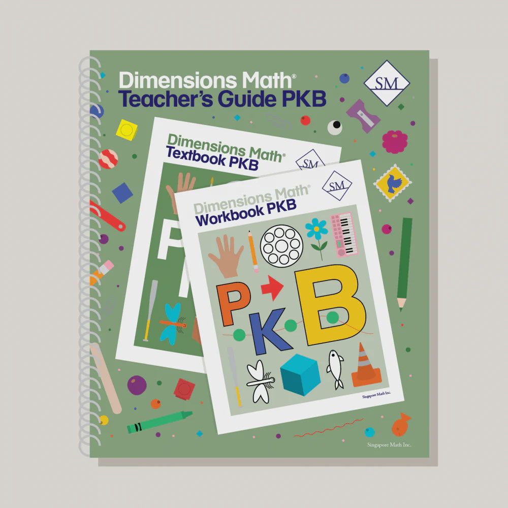 SINGAPORE DIMENSIONS PKB (preschool) TEACHERS GUIDE
