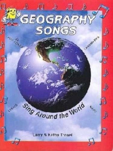GEOGRAPHY SONGS - WORKBOOK, MAP, AND CD