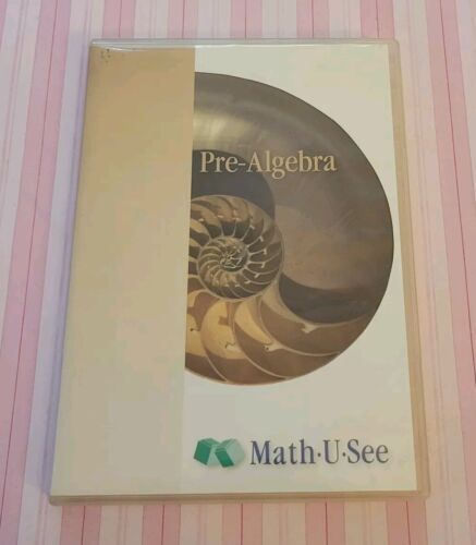 Math U See Pre-Algebra DVD only