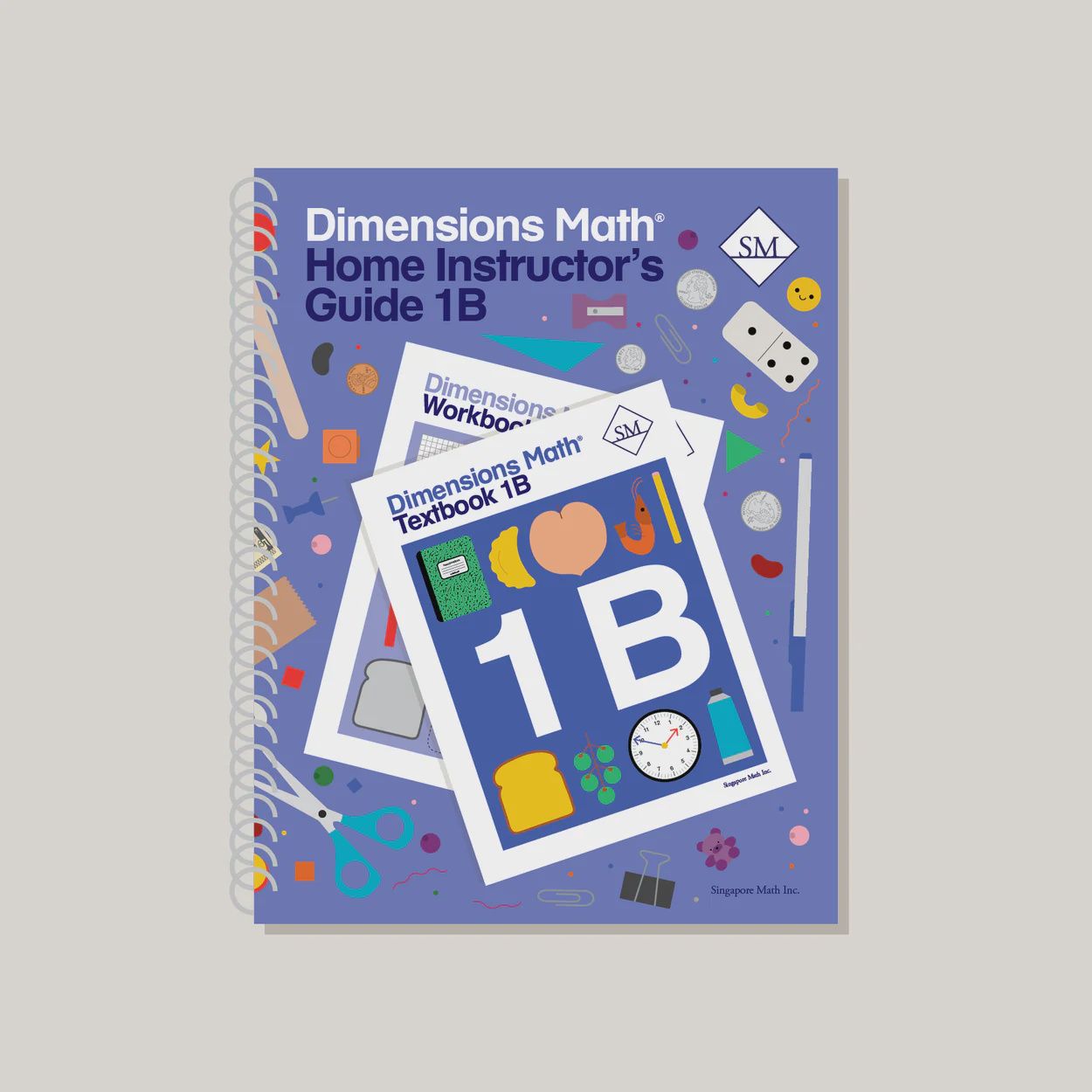 Dimensions Math Home Instructor&#39;s Guide 1B, Condition: NEW