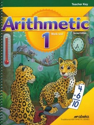 USED  ABEKA ARITHMETIC 1 WORK-TEXT TEACHER EDITION 2ND EDITION