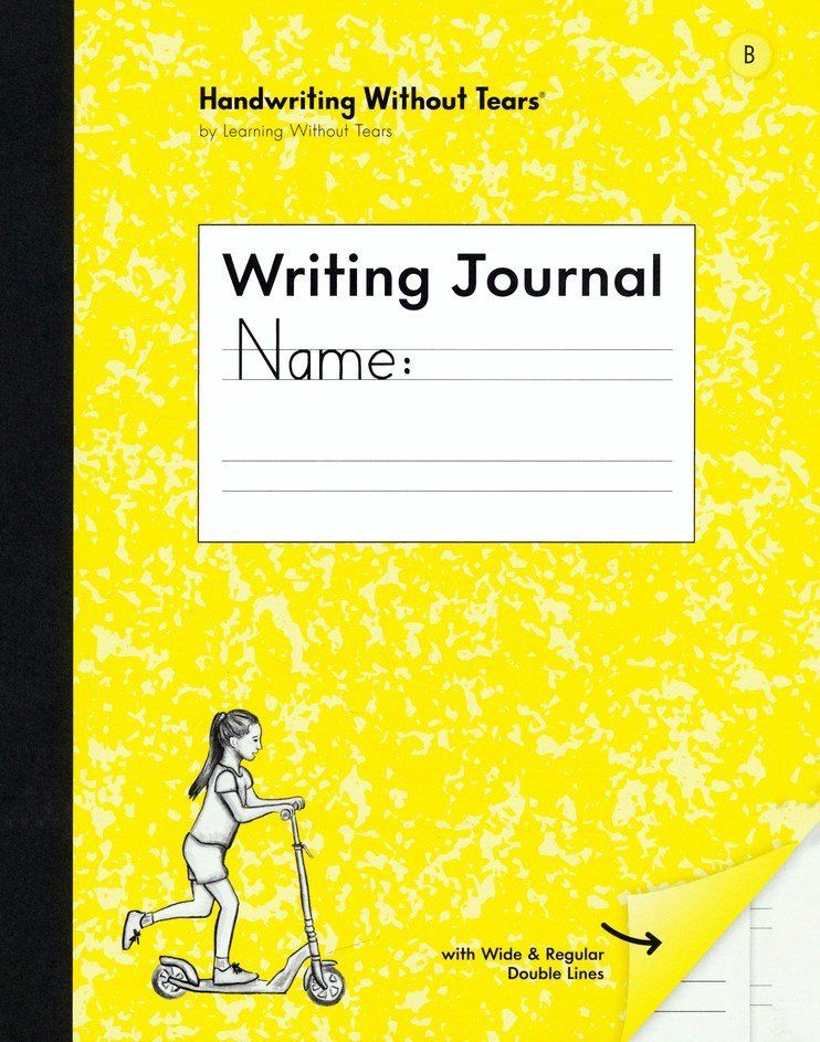 HWT WRITING JOURNAL B  GRADE 1 REGULAR DOUBLE LINES 80 PAGES