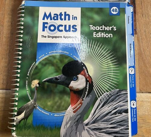 Math in Focus Teacher&#39;s Edition 4B