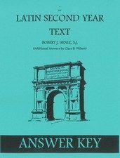 Latin 2nd Year Text Answer Key