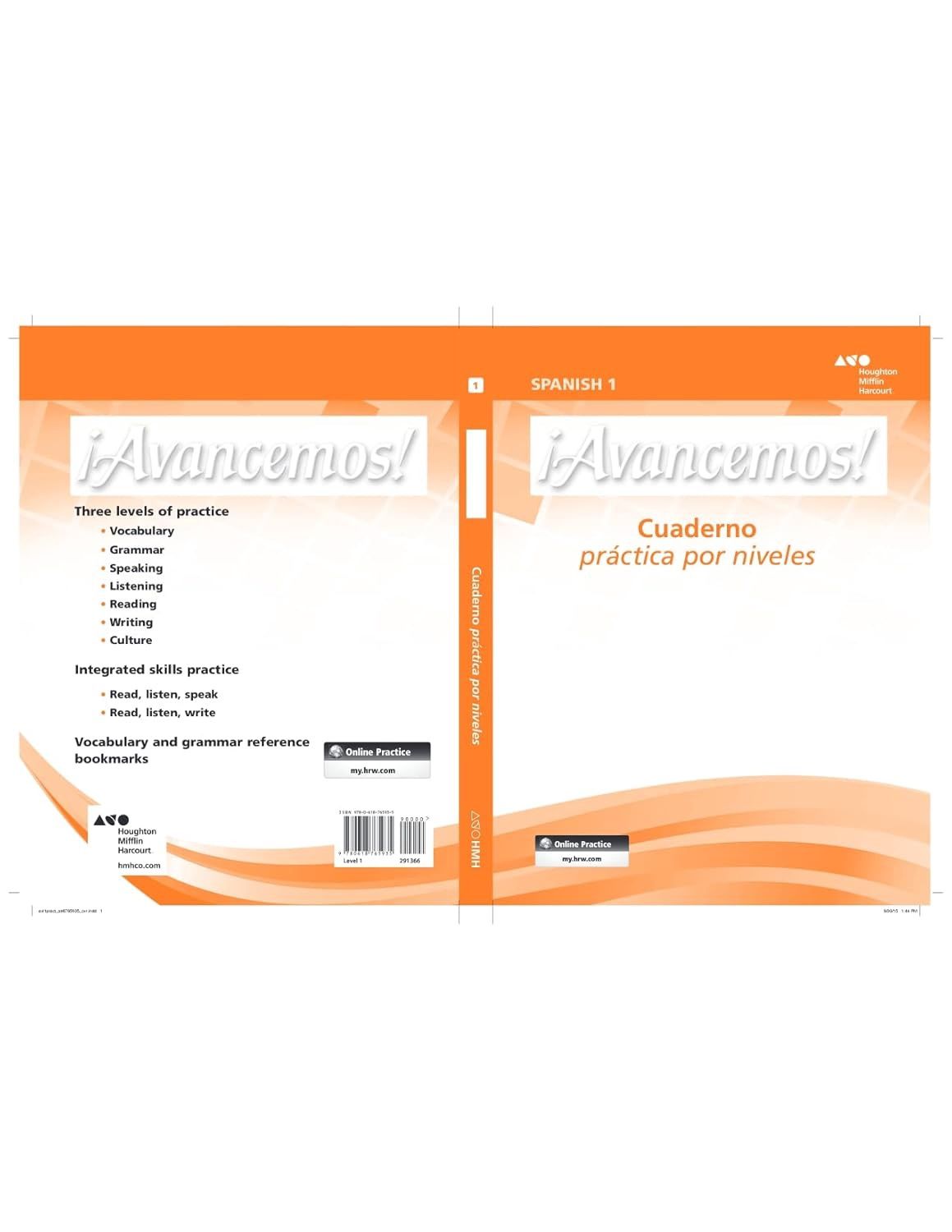 USED SPANISH 2: AVANCEMOS! Student Workbook Only
