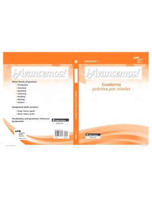 USED SPANISH 2: AVANCEMOS! Student Workbook Only