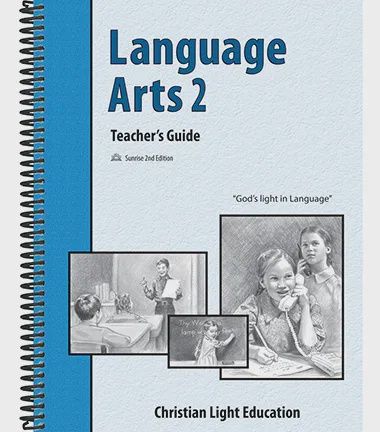 Used CLE LANGUAGE ARTS 2, TEACHER&#39;S GUIDEBOOK Sunrise Edition