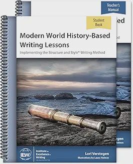 USED IEW MODERN WORLD HISTORY-BASED WRITING LESSONS  STUDENT BOOK