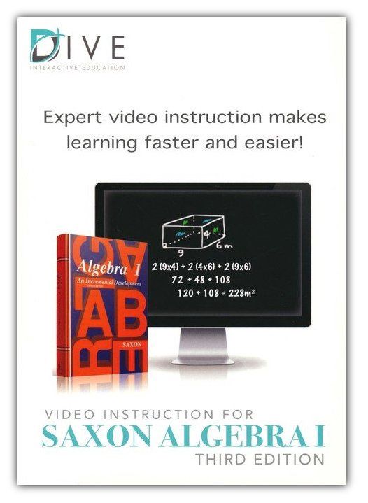 DIVE CD-Rom for Saxon Math Algebra 1, 3rd Edition