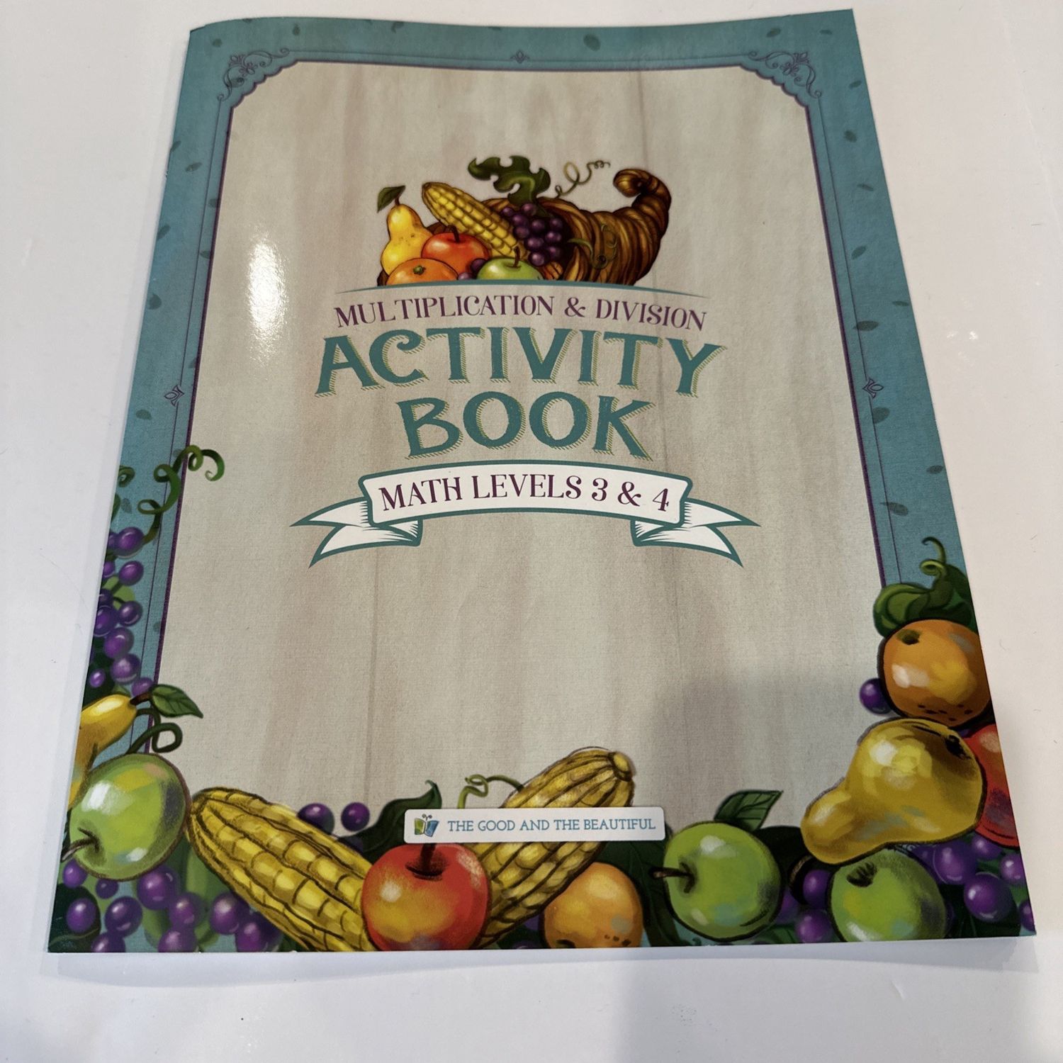 The Good and the Beautiful Multiplication And Division Activity Book Levels 3/4