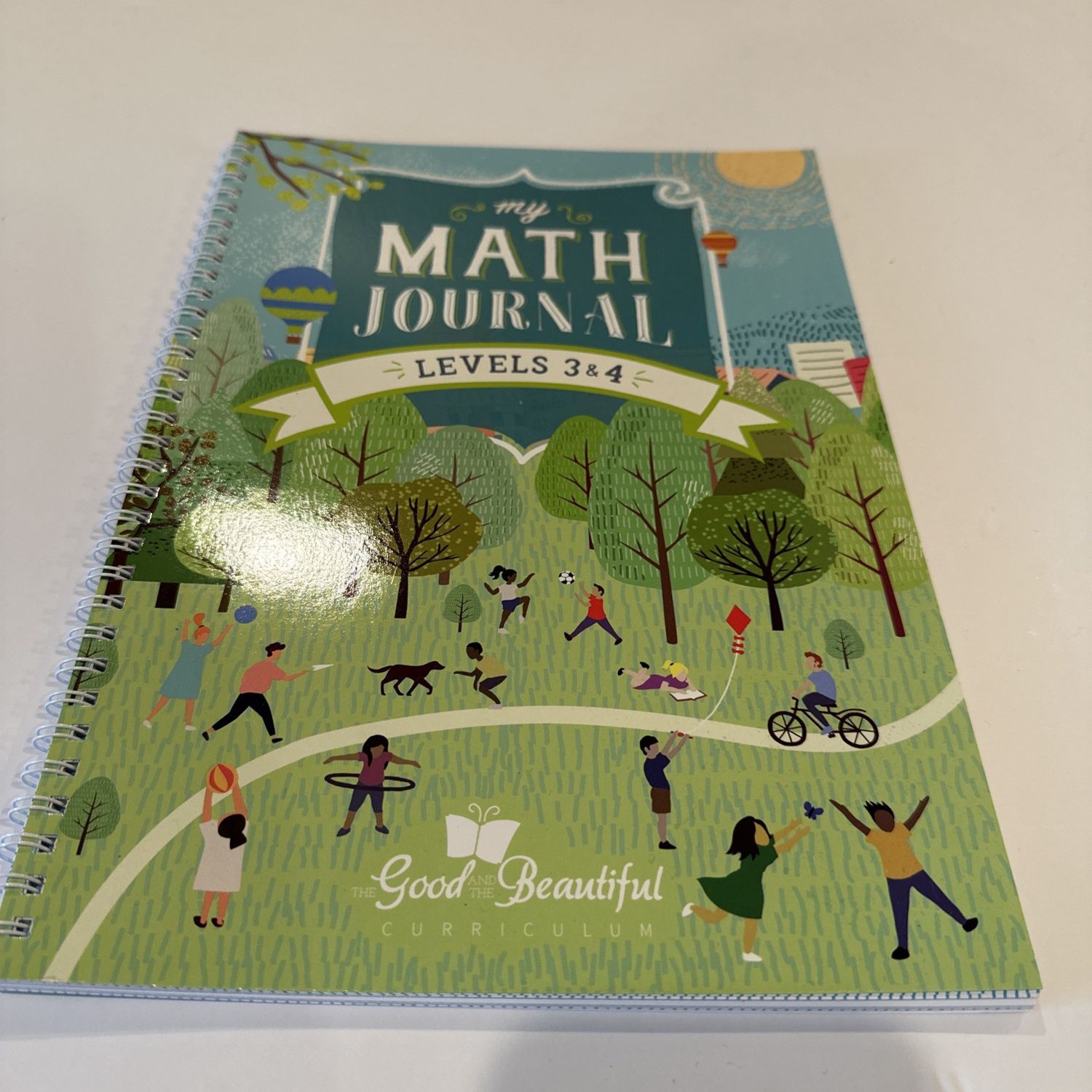 The Good and The Beautiful Level 3 &amp; 4 My Math Journal