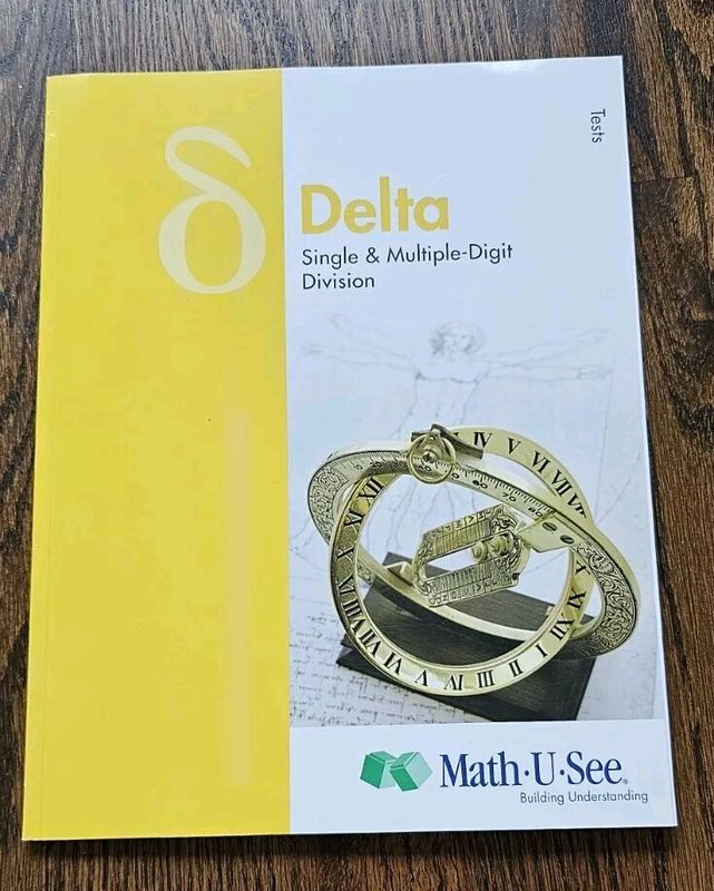 MATH U SEE DELTA TEST BOOKLET