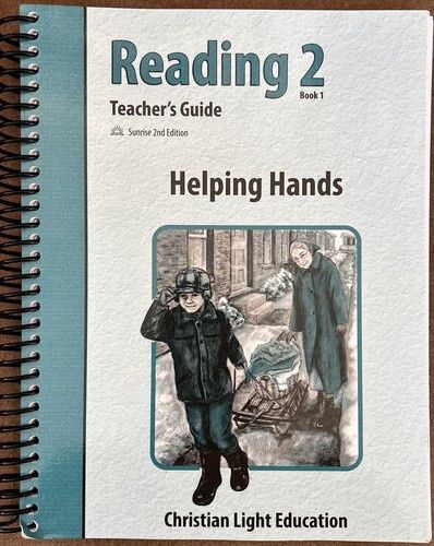 Used CLE READING 2, TEACHER&#39;S GUIDEBOOK, BOOK 1, HELPING HANDS Sunrise 2nd Editi