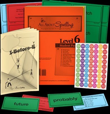 ALL ABOUT SPELLING STUDENT PACKET LEVEL 6
