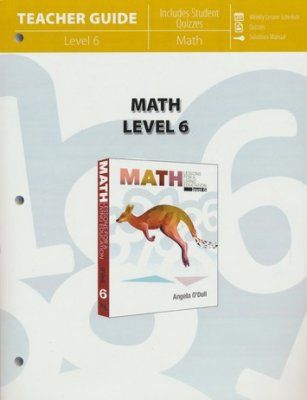 MB Math, Level 6: Lessons for a Living Education Teacher's Guide