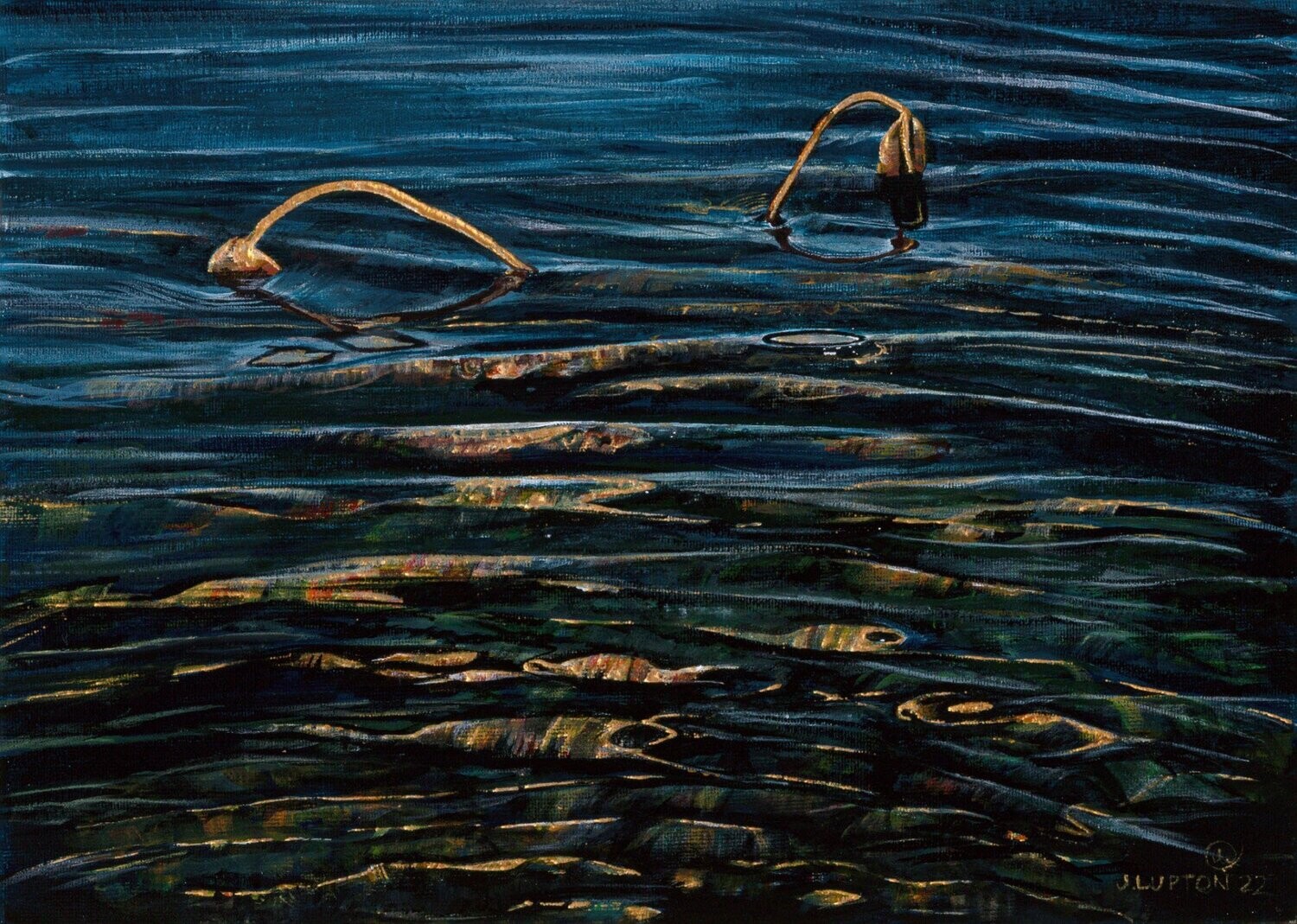 SECRET GOLD  (Giclee print A3)