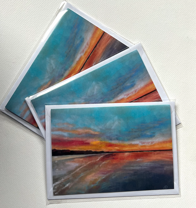 Greeting Cards EAST TO WEST (pastel) (3 pack)