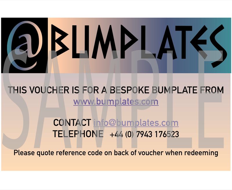 BESPOKE BUMPLATE