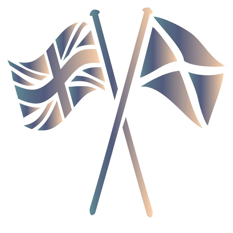 Brit/Scot flags