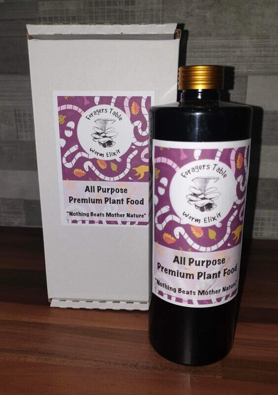 Worm Tea Elixir Premium Liquid Plant Food