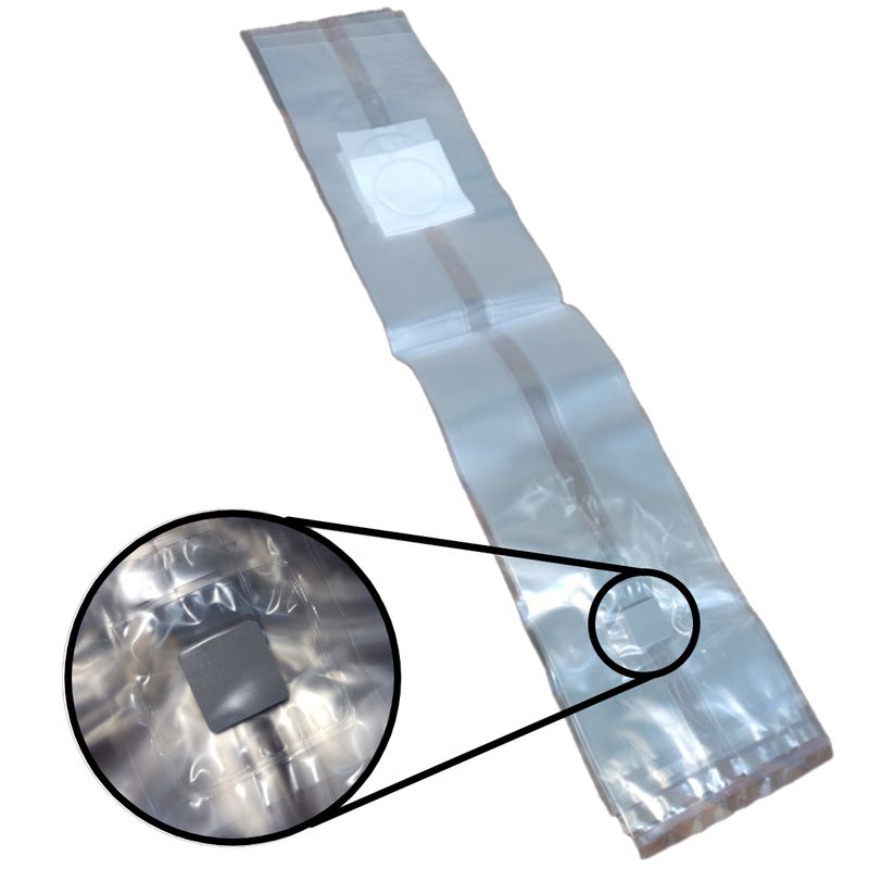 Mushroom Grain Spawn Bags, Injection Port, for Liquid Culture, Heat Seal (x10)