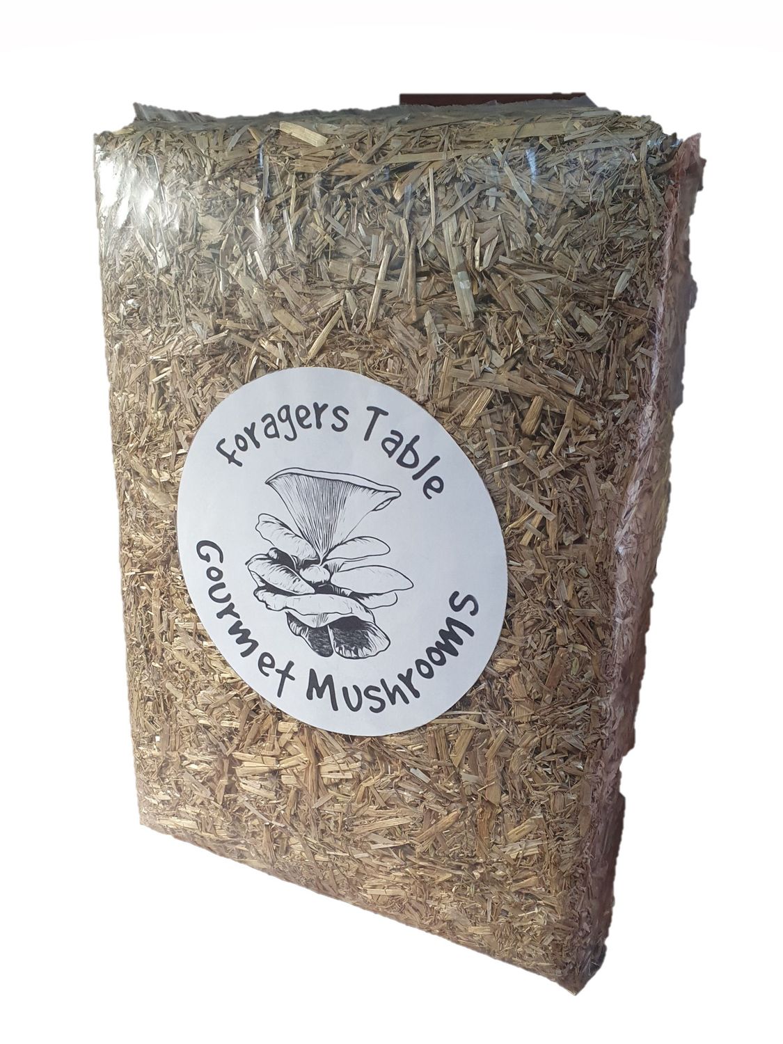 Mushroom Log Straw Bale Growing Substrate Grow Your own Mushroom